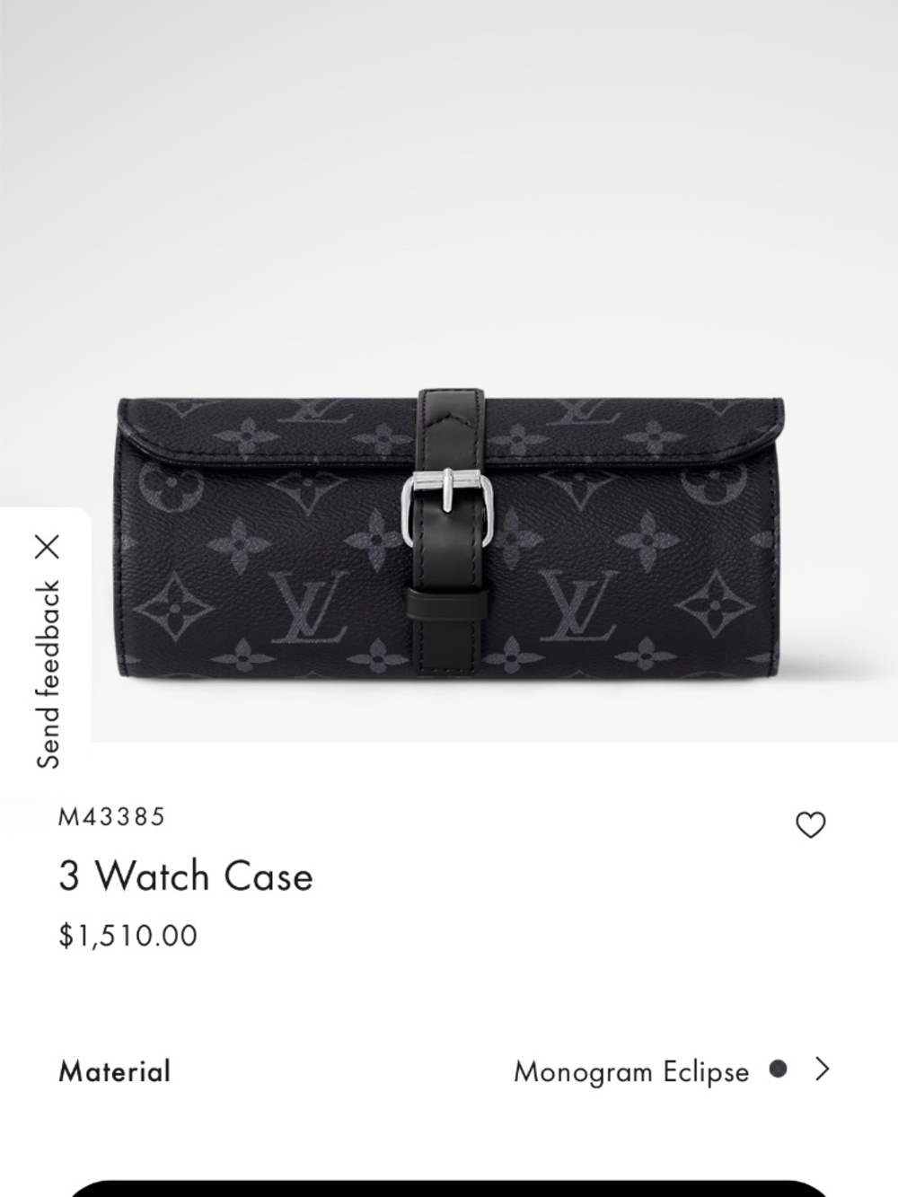 Louis Vuitton - 3 Watch Case - Picture 6 of 8